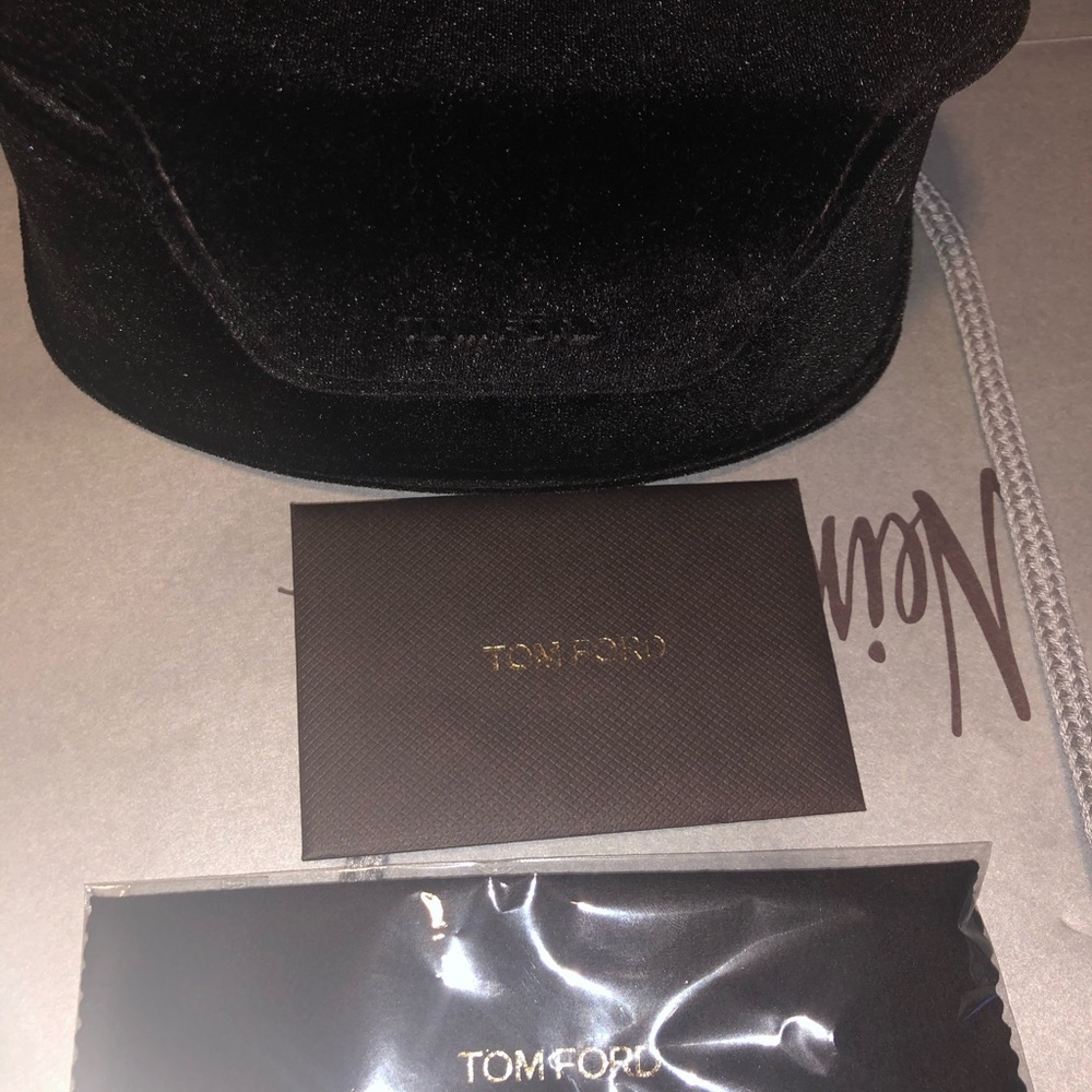 Tom Ford Sunglass Case with Cloth -New